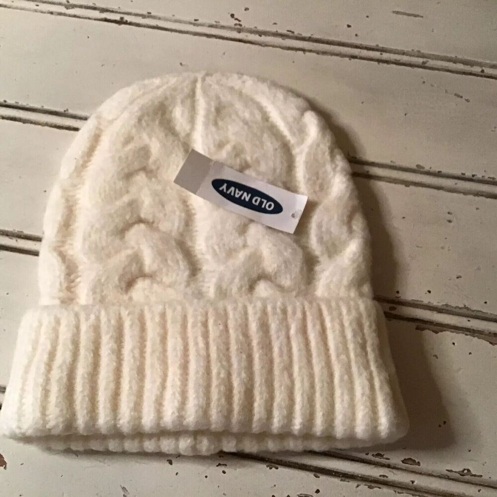 Old Navy Knit Hat Beanie Adult One Size Cable Knit